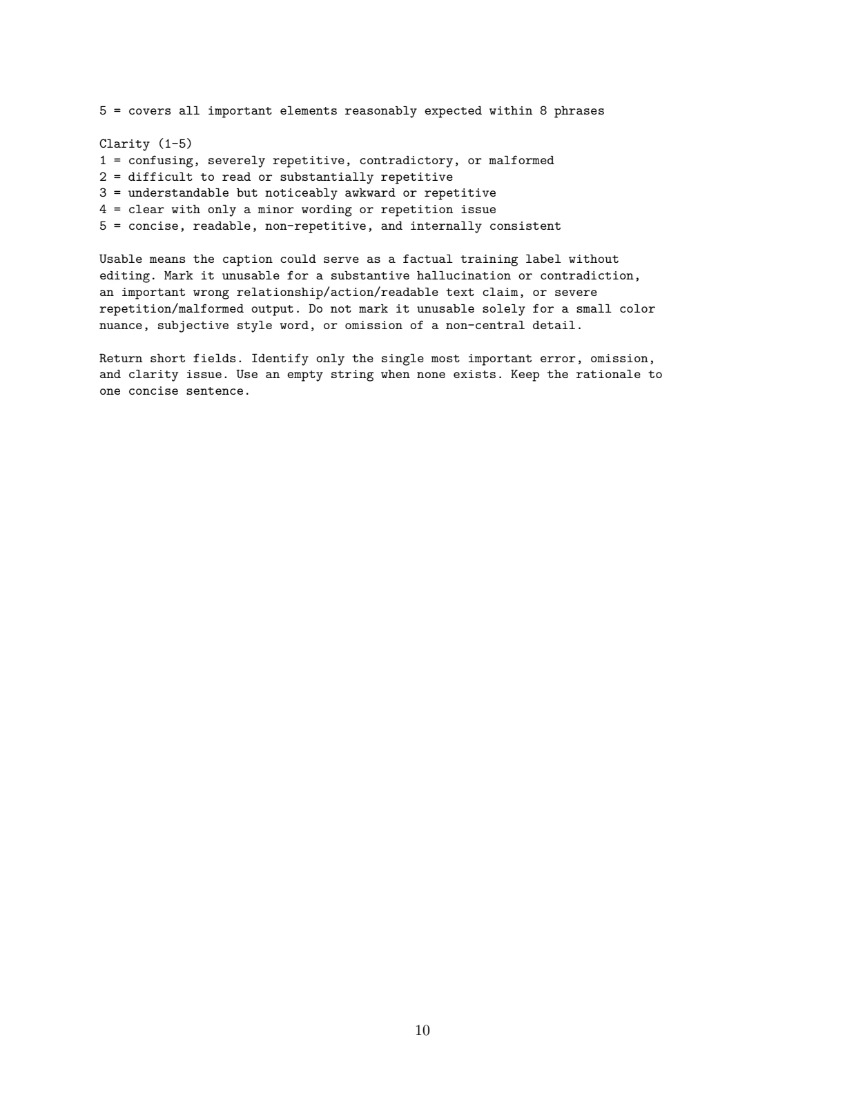 Page 10 of 11 of Image Captioning on a Laptop: Comparing the Quality and Efficiency of Local AI Models